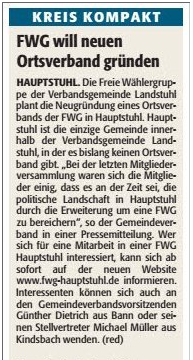 Rheinpfalz vom 23.02.2015